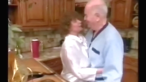 Old Man Fuck Big Tit Wife then Younger Girl